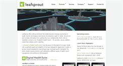 Desktop Screenshot of leafsprout.com